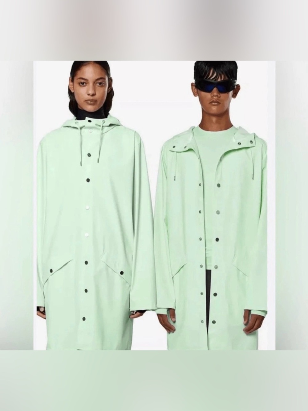 RAINS Long Jacket NWT XL